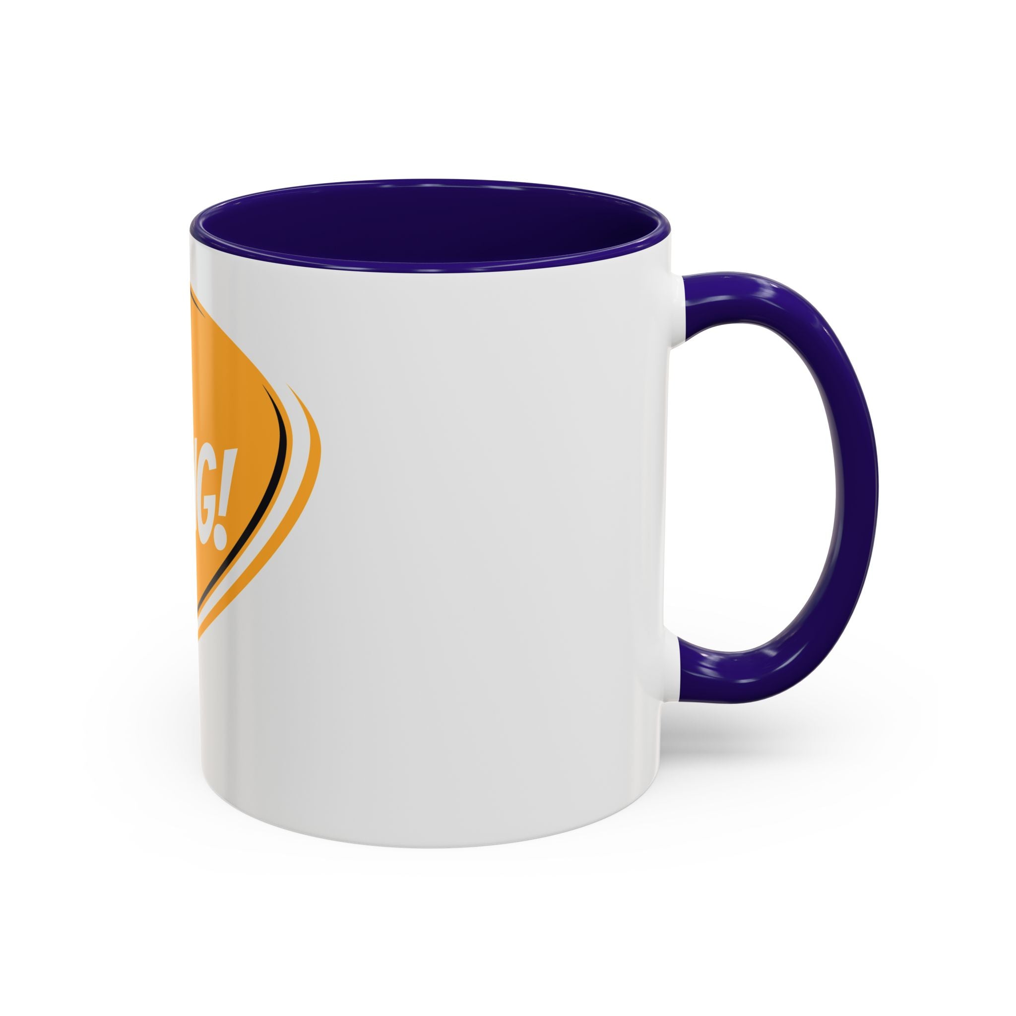 Gone Fishing Speech Bubble Mug | Fishing Quote Coffee Cup