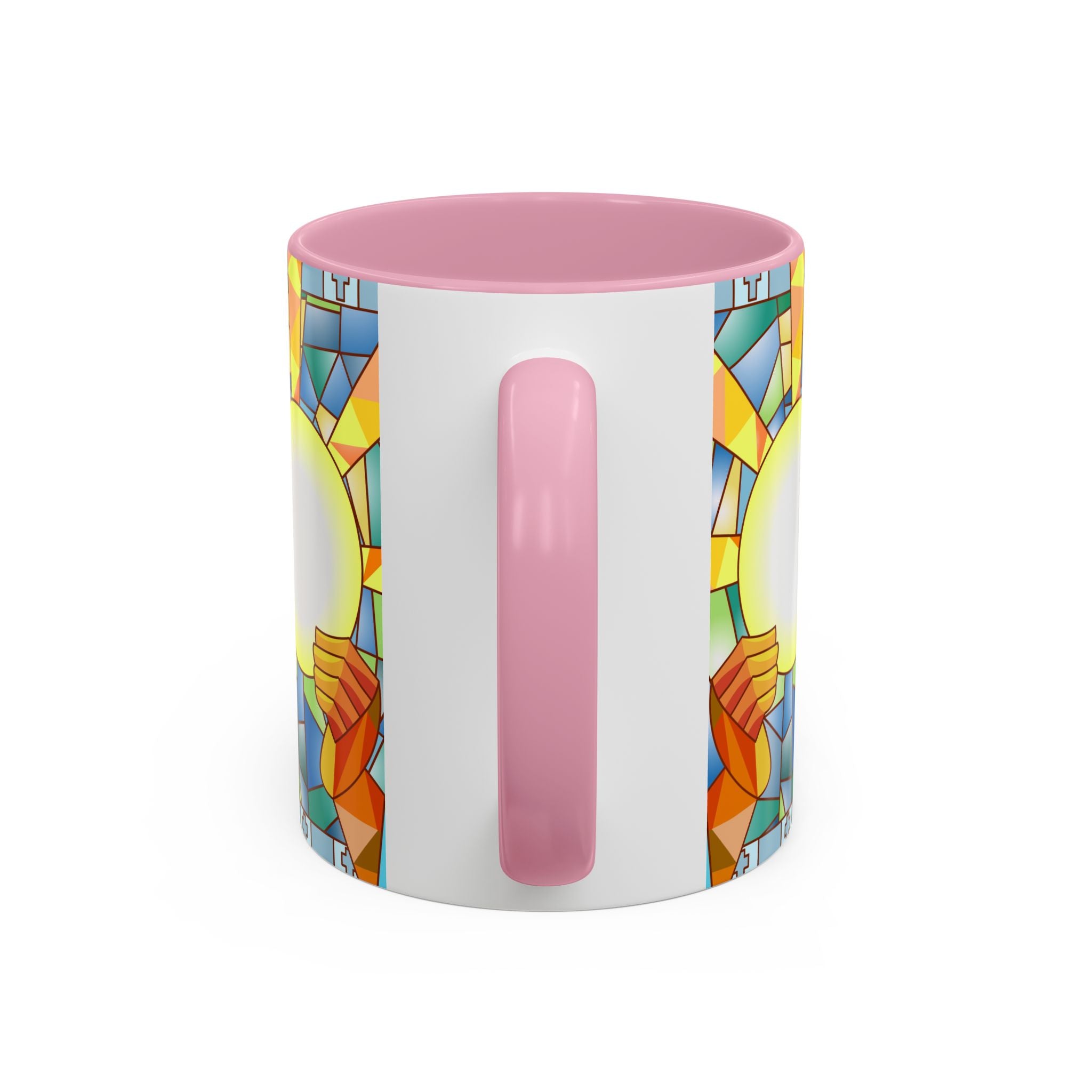 Stained Glass Eucharist Chalice Mug | Church Communion Ceramic Mug
